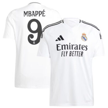 Maillot Real Madrid Domicile 2024 2025 Mbappe