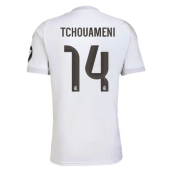Alternative view of Maillot Real Madrid Domicile 2025 2026 Tchouameni
