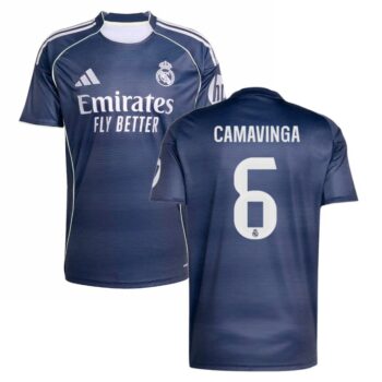 Maillot Real Madrid Exterieur 2025 2026 Camavinga