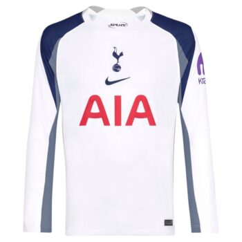 Maillot Tottenham Domicile 2025 2026 Manches Longues