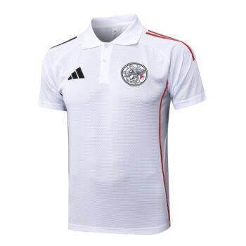 Alternative view of Survetement Ajax Polo 2025 2026 Blanc