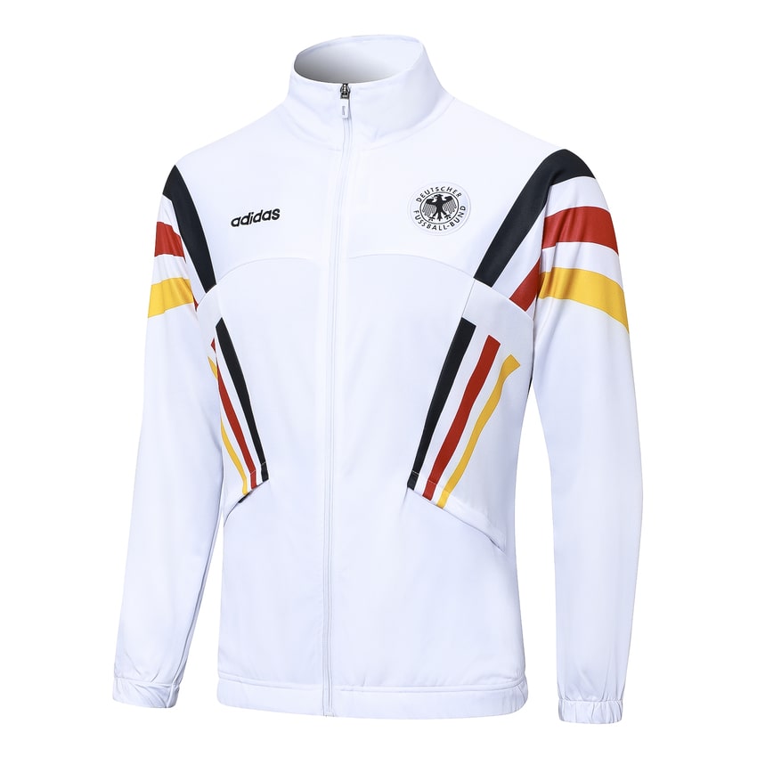 Survetement Allemagne Veste 2024 2025 Blanc Motif – Image 2