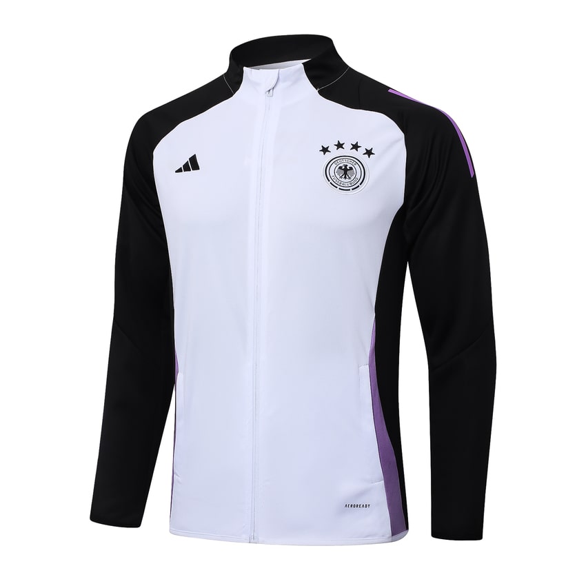 Survetement Allemagne Veste 2024 2025 Blanc – Image 2