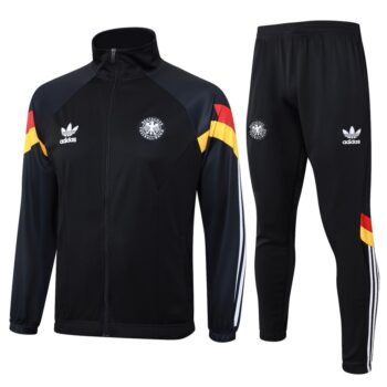 Survetement Allemagne Veste 2024 2025 Noir Foncé