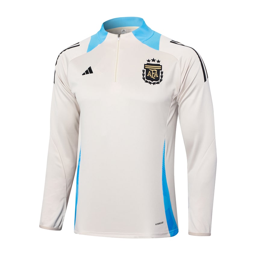 Survetement Argentine Training 2024 2025 Beige – Image 2