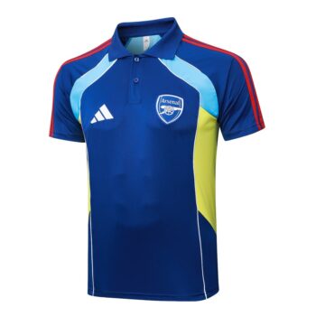Alternative view of Survetement Arsenal Polo 2025 2026 Bleu Clair
