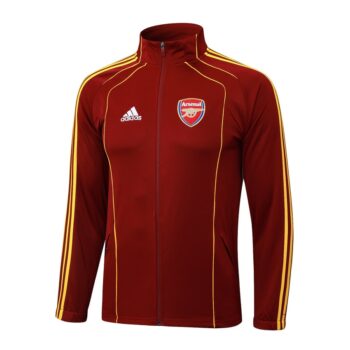 Alternative view of Survetement Arsenal Veste 2025 2026 Rouge Foncé