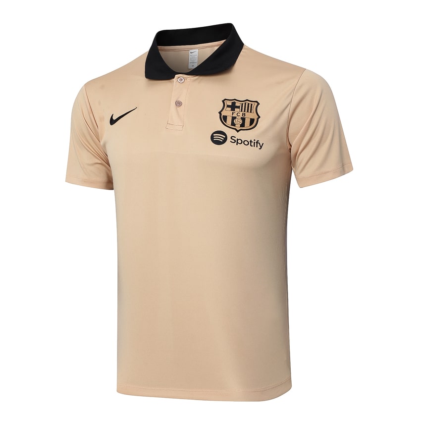 Survetement Barca Polo 2024 2025 Beige – Image 2