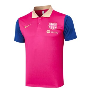 Alternative view of Survetement Barca Polo 2024 2025 Rose