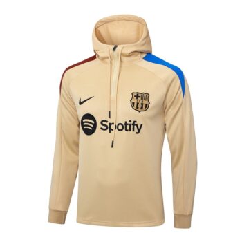 Alternative view of Survetement Barca Sweat 2024 2025 Beige