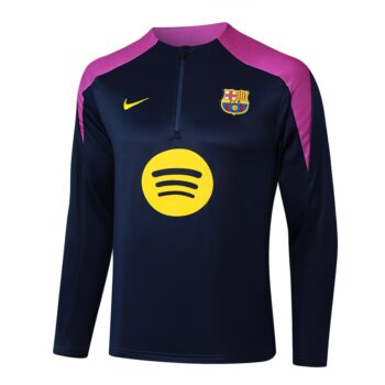 Alternative view of Survetement Barca Training 2024 2025 Bleu Rose