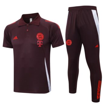 Survetement Bayern Munich Polo 2024 2025 Rouge