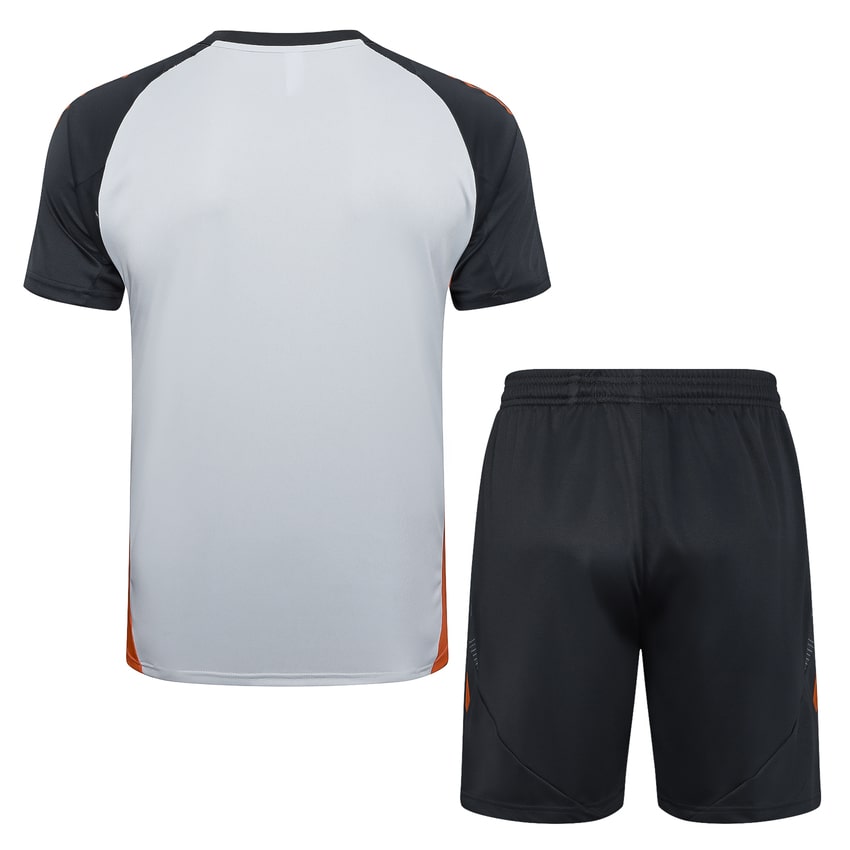 Ensemble Maillot Short Benfica 2024 2025 Blanc Orange – Image 4