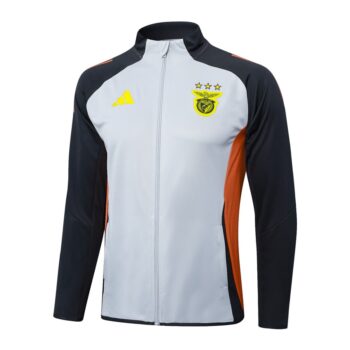 Alternative view of Survetement Benfica Veste 2024 2025 Blanc Noir