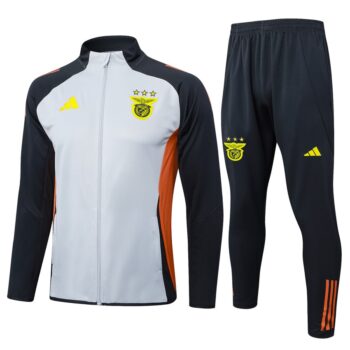 Survetement Benfica Veste 2024 2025 Blanc Noir