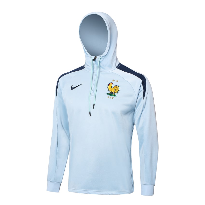 Survetement Equipe de France Sweat 2024 2025 Blanc – Image 2