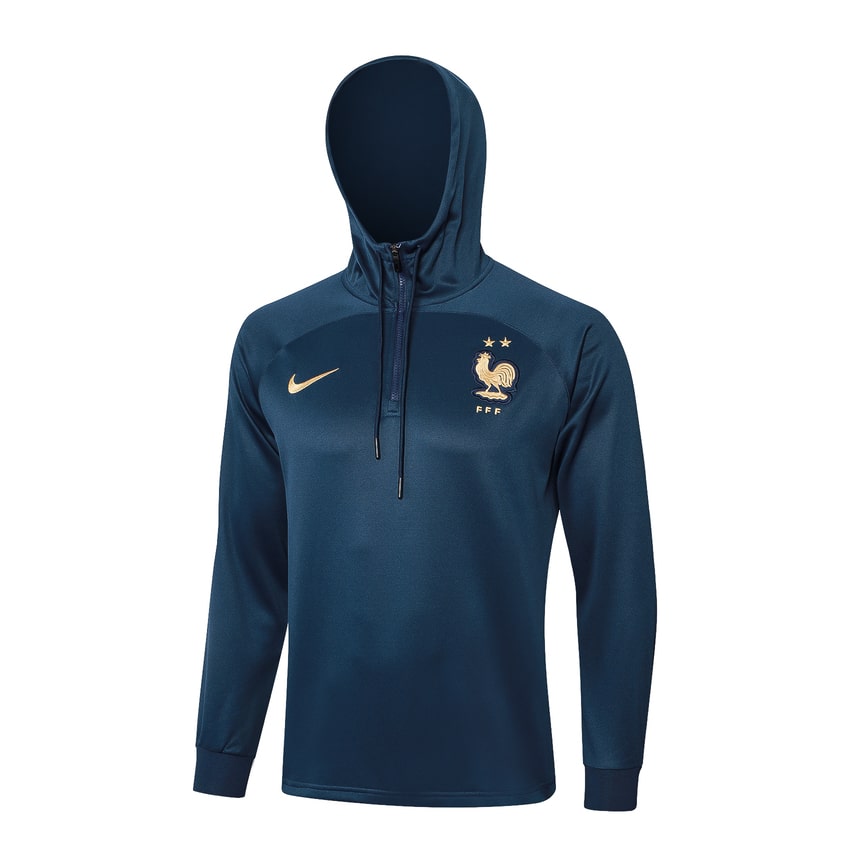 Survetement Equipe de France Sweat 2024 2025 Bleu Vif – Image 2