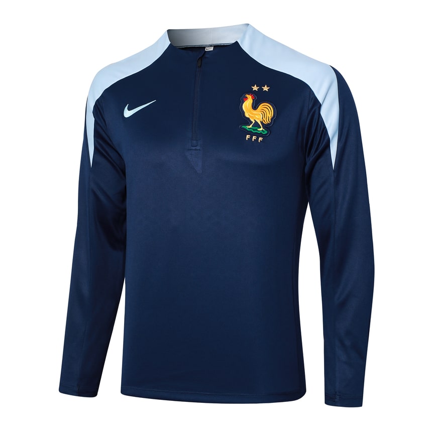 Survetement Equipe de France Training 2024 2025 Bleu – Image 2