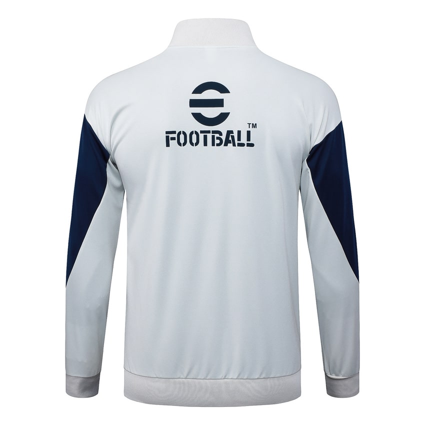 Survetement Inter Milan Veste 2025 2026 Blanc Bleu – Image 3