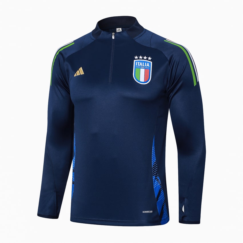 Survetement Italie Training 2024 2025 Bleu – Image 2