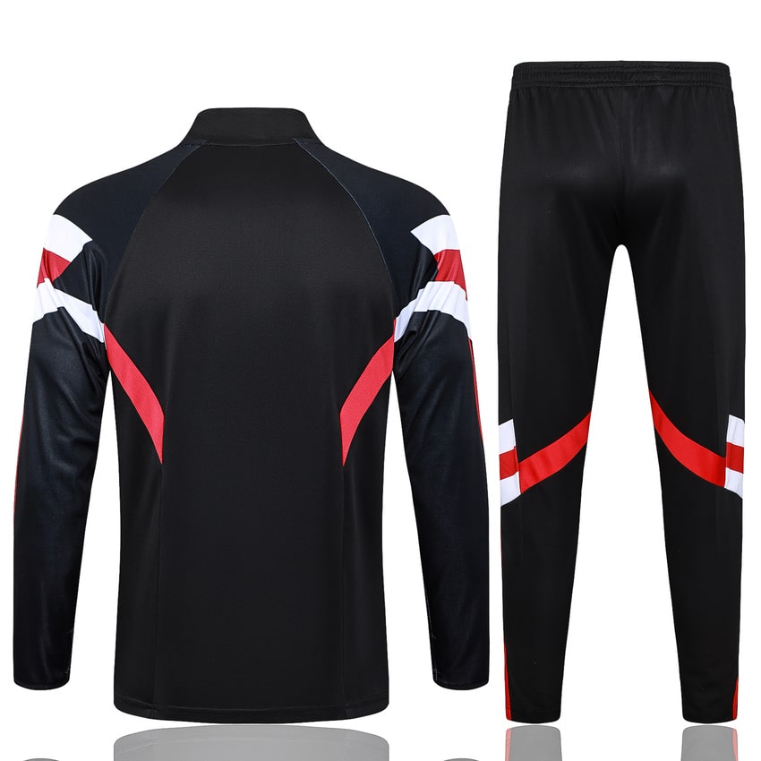 Survetement Manchester United Training 2024 2025 Noir Charbon – Image 4