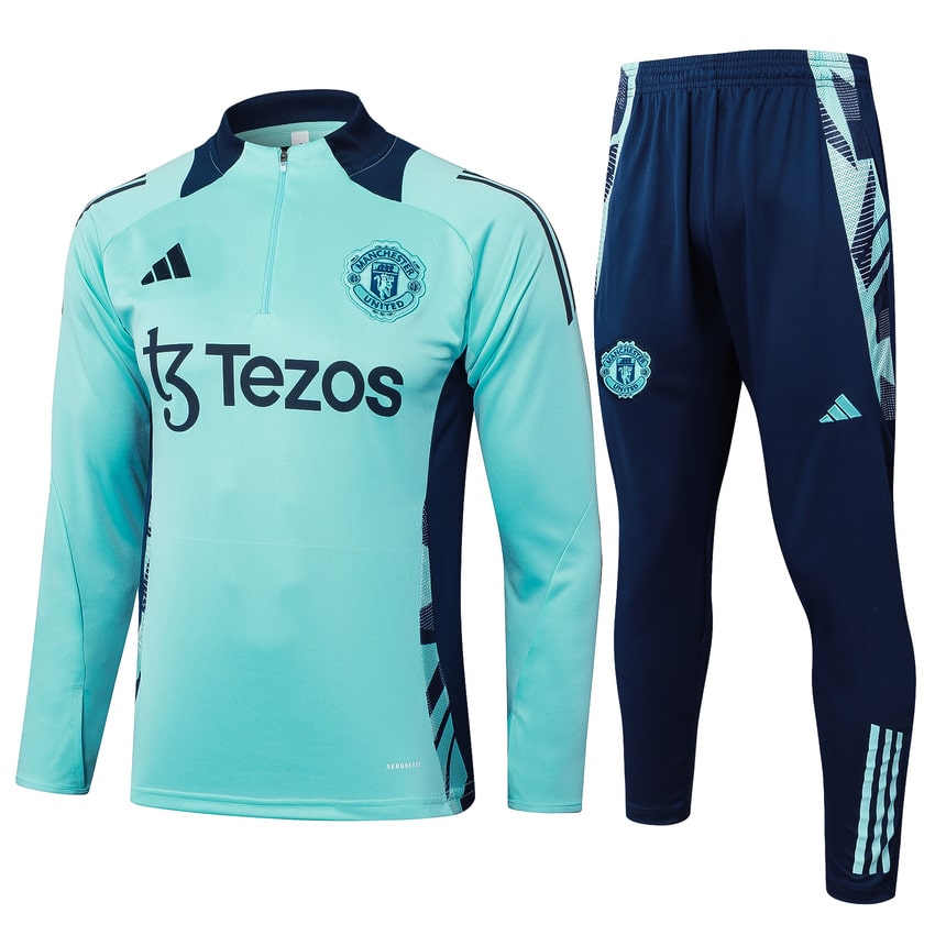 Survetement Manchester United Training 2024 2025 Vert