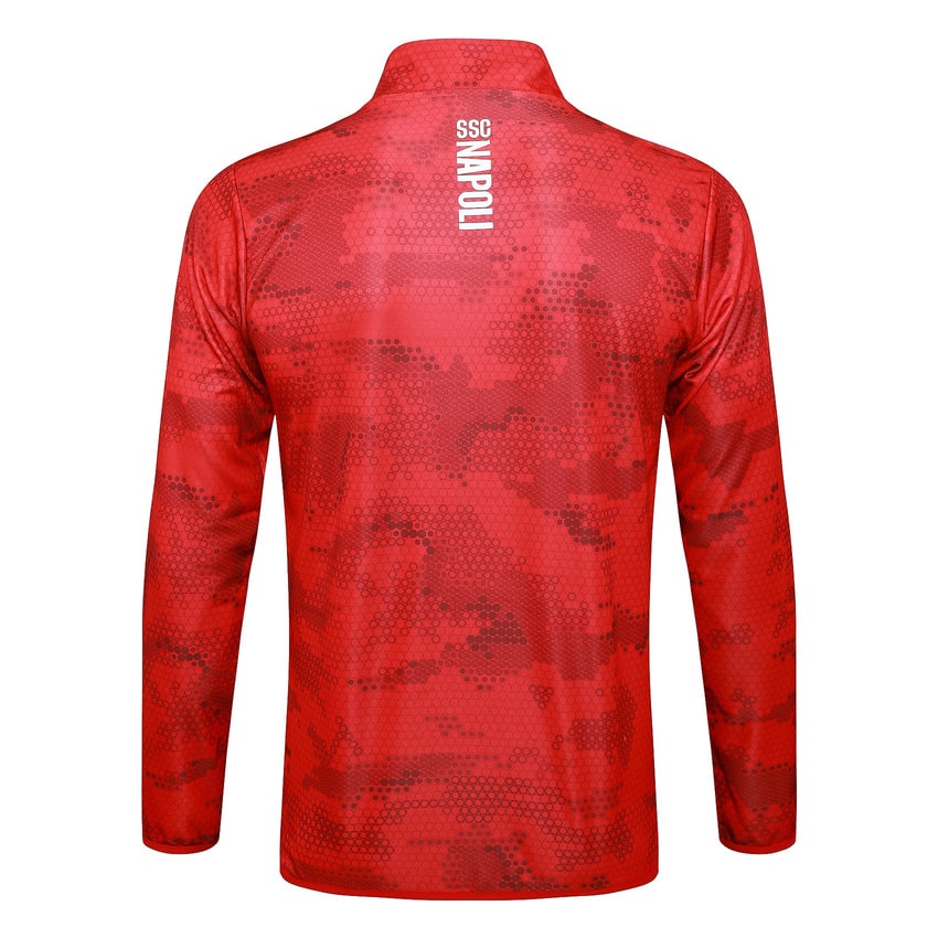 Survetement Naples Veste 2024 2025 Rouge – Image 3