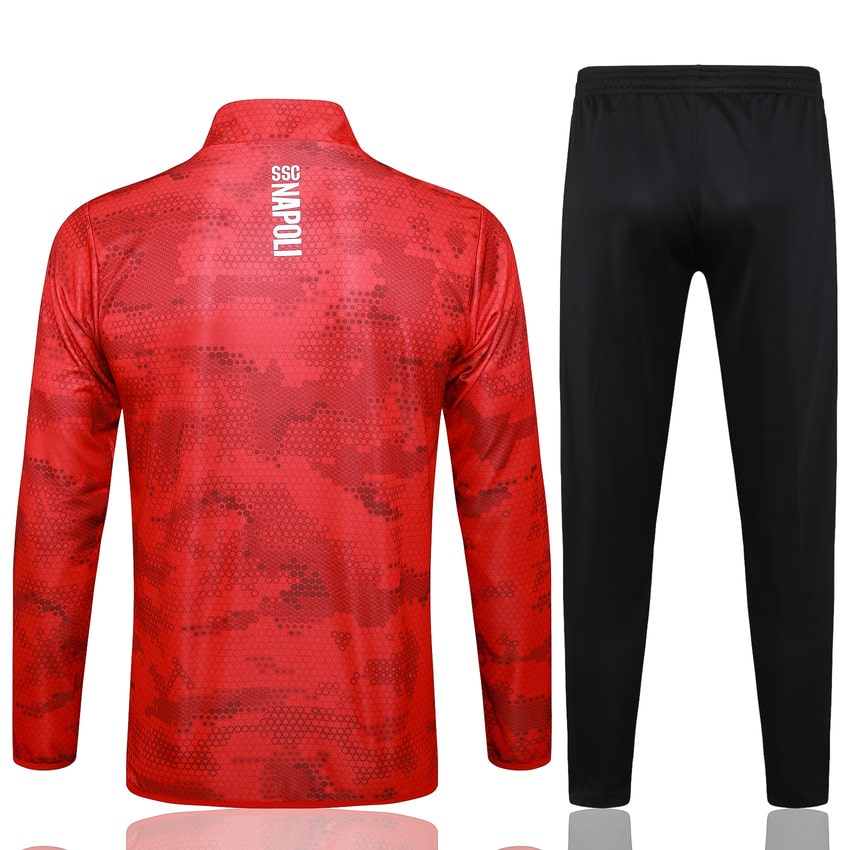 Survetement Naples Veste 2024 2025 Rouge – Image 4
