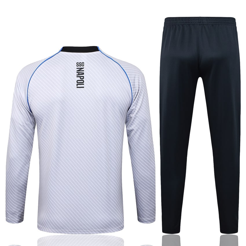 Survetement Naples Veste 2025 2026 Blanc – Image 4