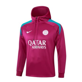 Alternative view of Survetement PSG Sweat 2024 2025 Rose