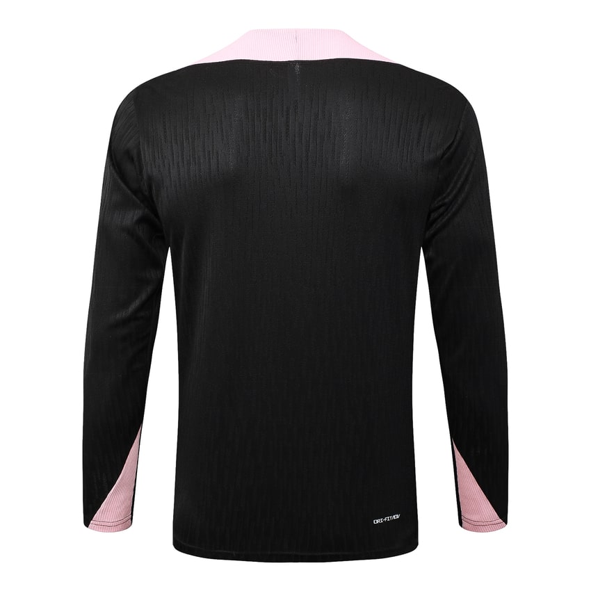 Survetement PSG Training 2024 2025 Noir Rose – Image 3