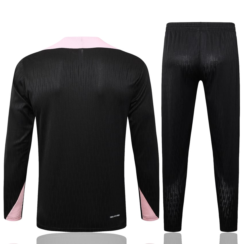 Survetement PSG Training 2024 2025 Noir Rose – Image 4