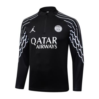 Alternative view of Survetement PSG Training 2025 2026 Noir Nuit