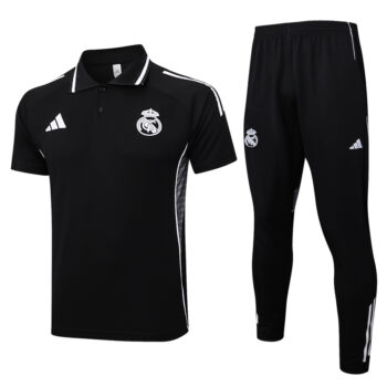 Survetement Real Madrid Polo 2025 2026 Noir Sombre