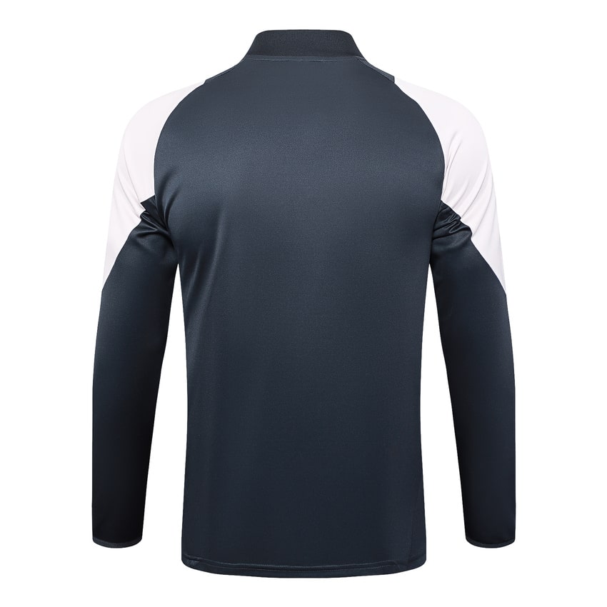 Survetement Real Madrid Training 2024 2025 Noir Blanc – Image 3
