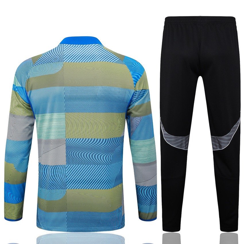 Survetement Real Madrid Training 2025 2026 Bleu Vert – Image 4